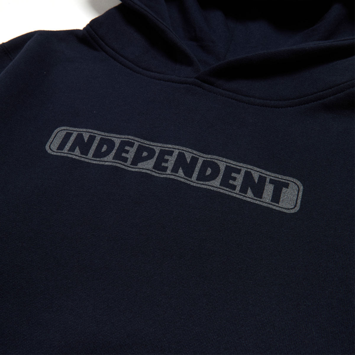 Independent Youth Bar Logo Reflective Hoodie - Navy/Reflective image 2