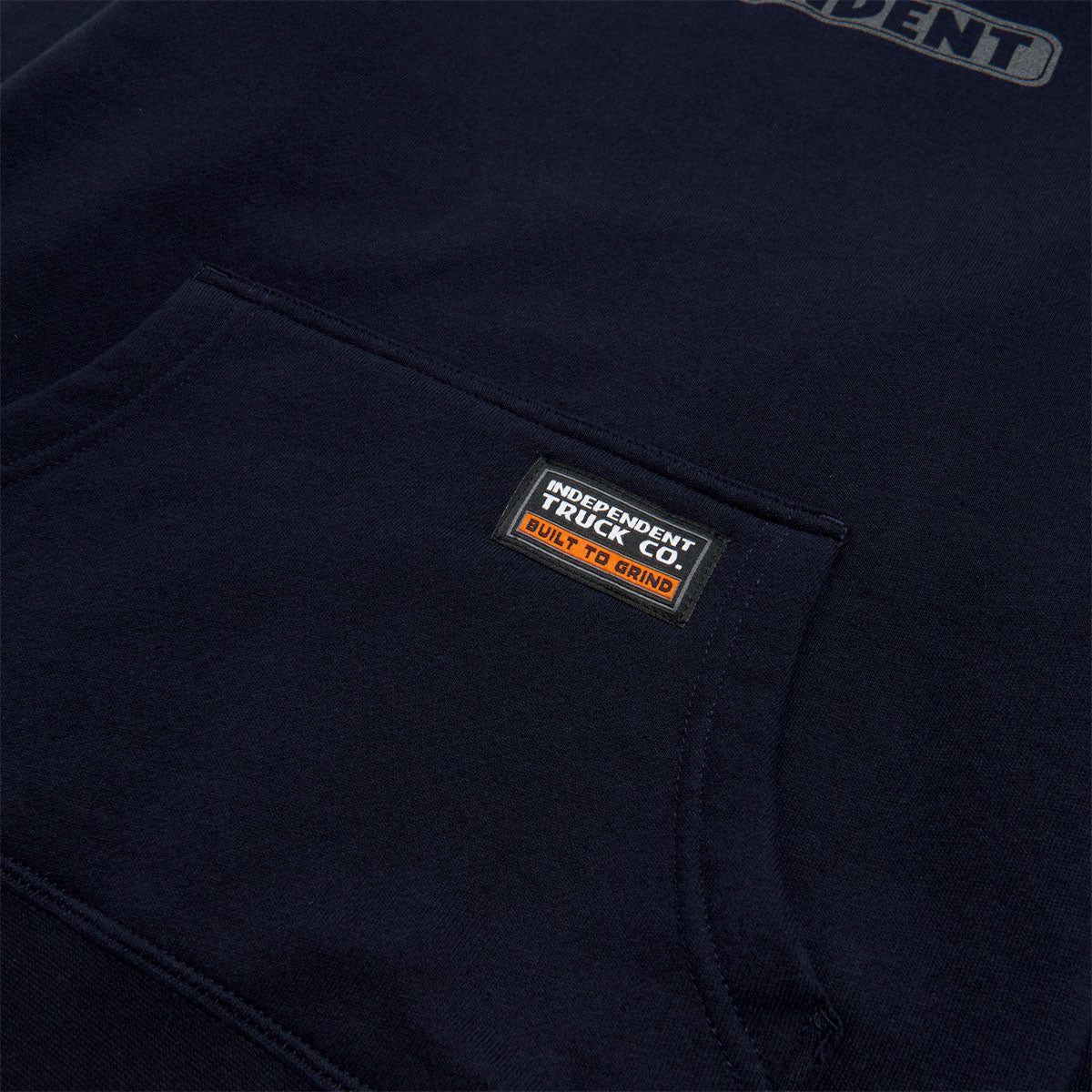 Independent Youth Bar Logo Reflective Hoodie - Navy/Reflective image 3