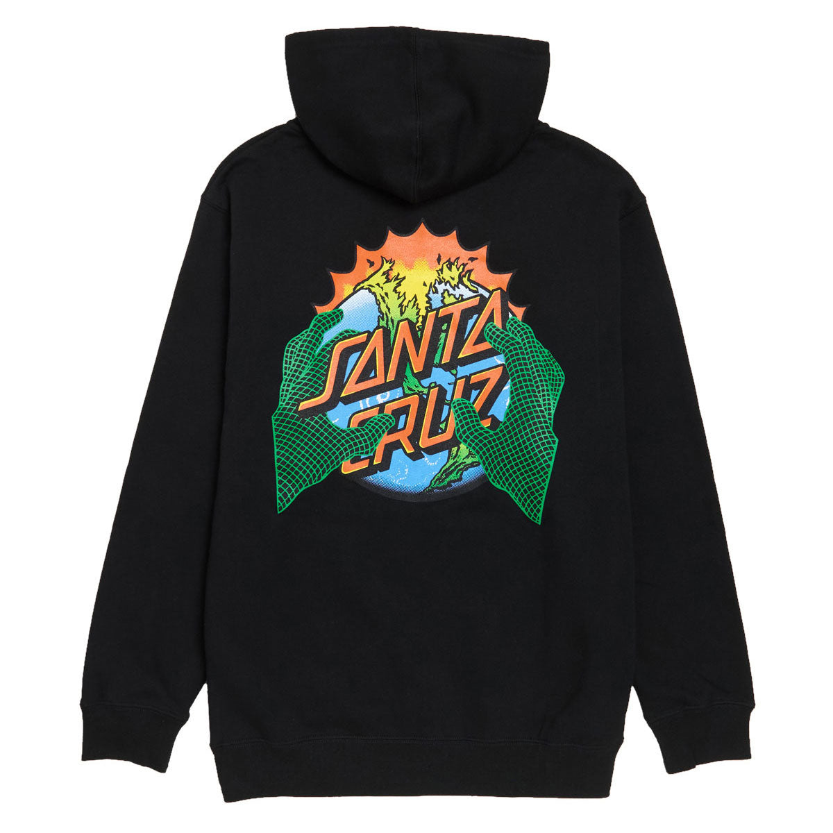 Santa Cruz Kendall End Of The Dot Zip Up Hoodie - Black image 1