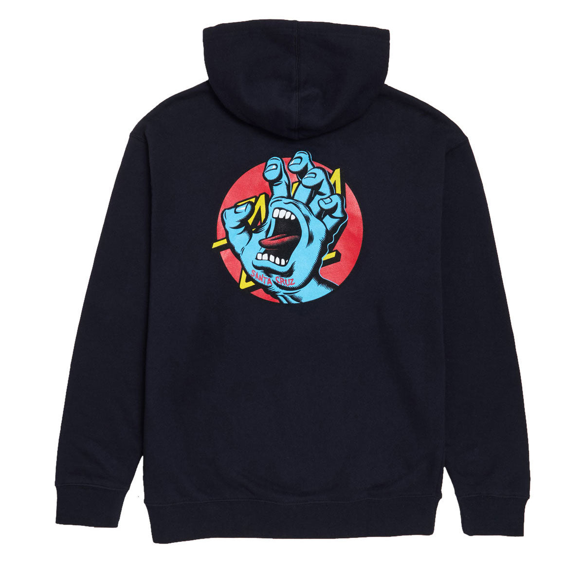 Santa Cruz Hand Dot Zip Up Hoodie - Navy image 2