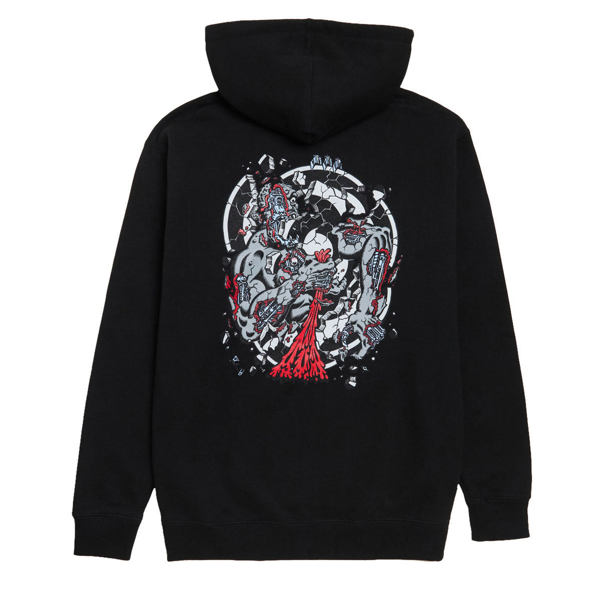 Santa Cruz Roskopp Dissect Hoodie - Black image 2