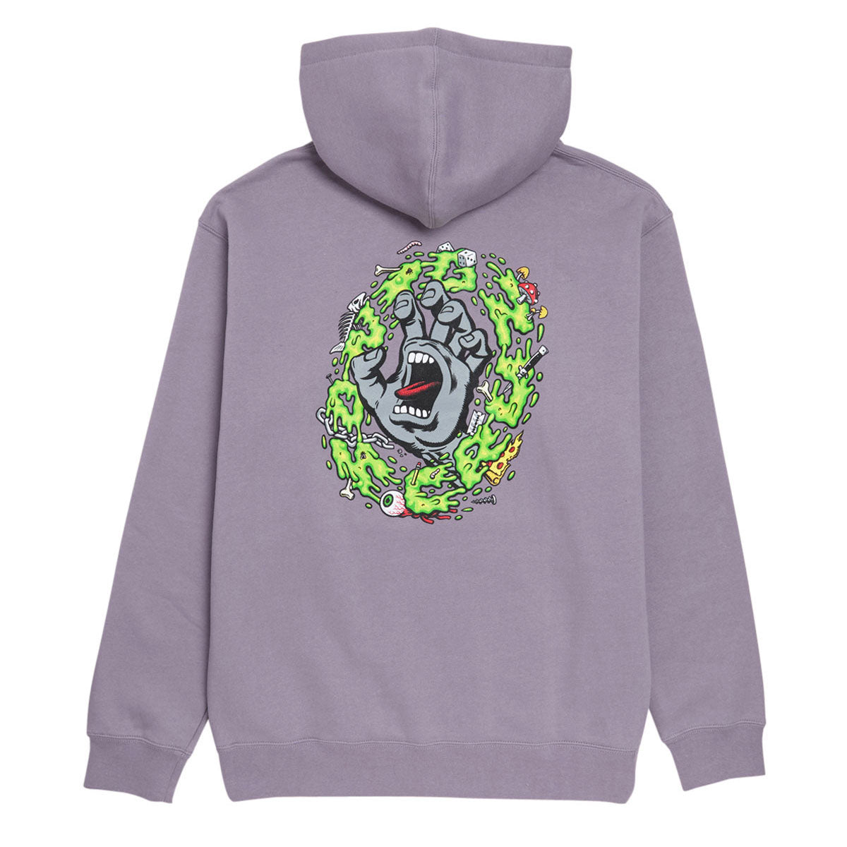Santa Cruz Slime Scream Hoodie - Plum image 1