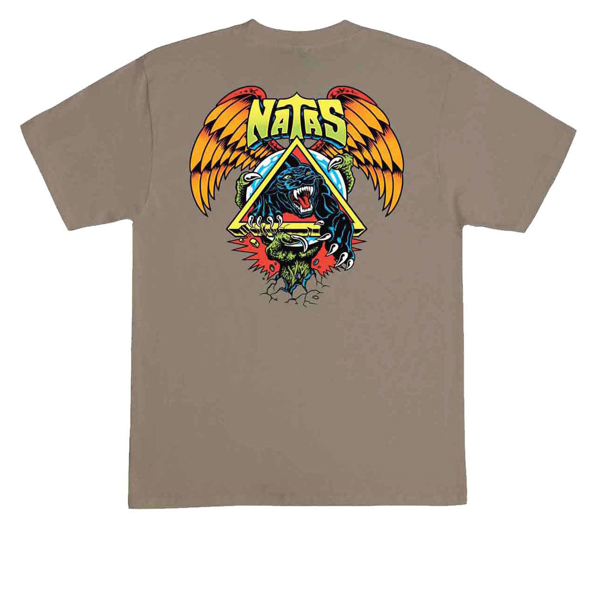 Santa Cruz Natas SC Panther T-Shirt - Prairie Dust image 1