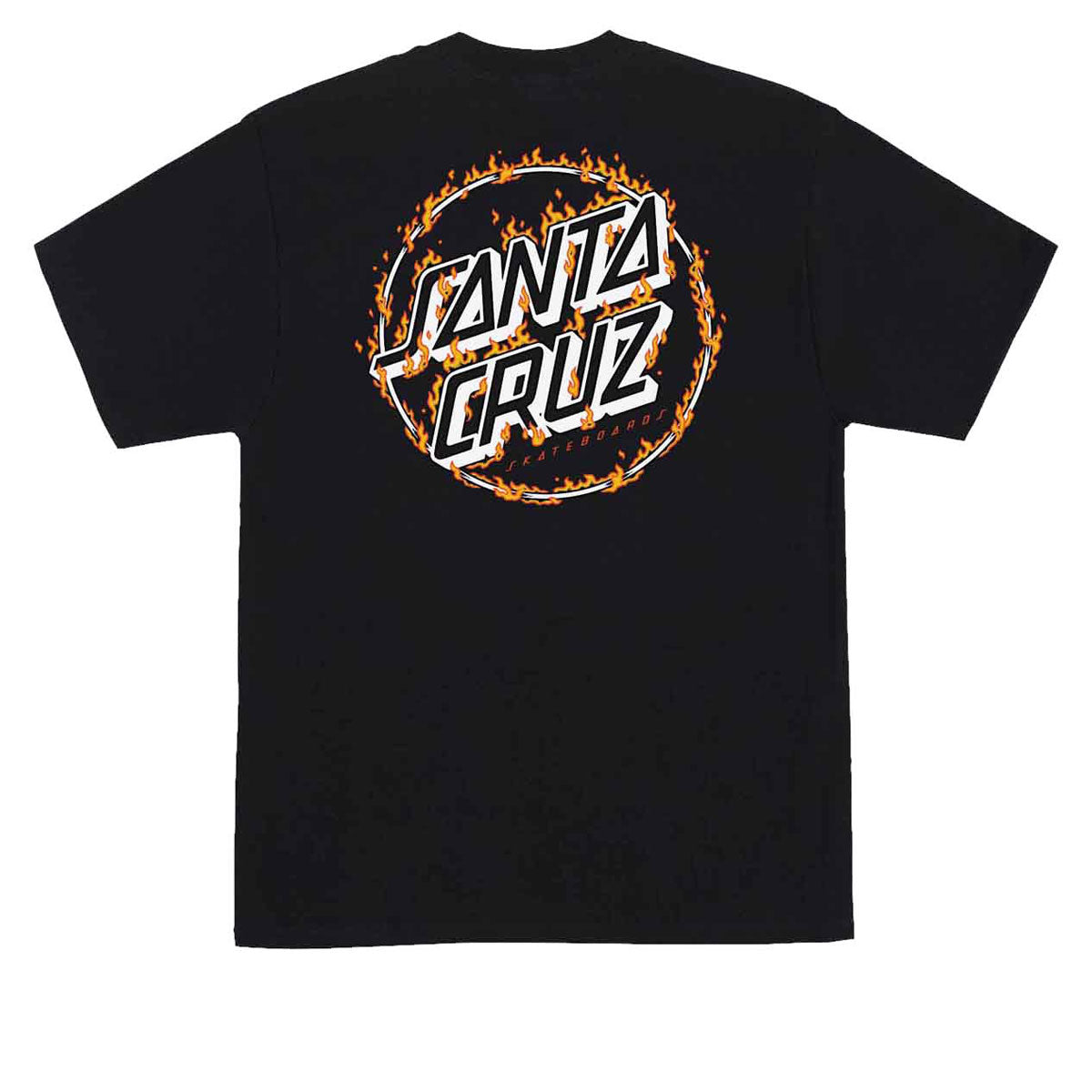 Santa Cruz Burnt Opus Oversized T-Shirt - Black image 1