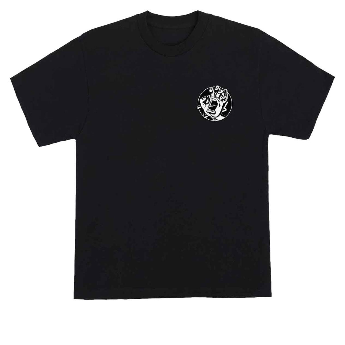 Santa Cruz Hand Dot T-Shirt - Black image 2