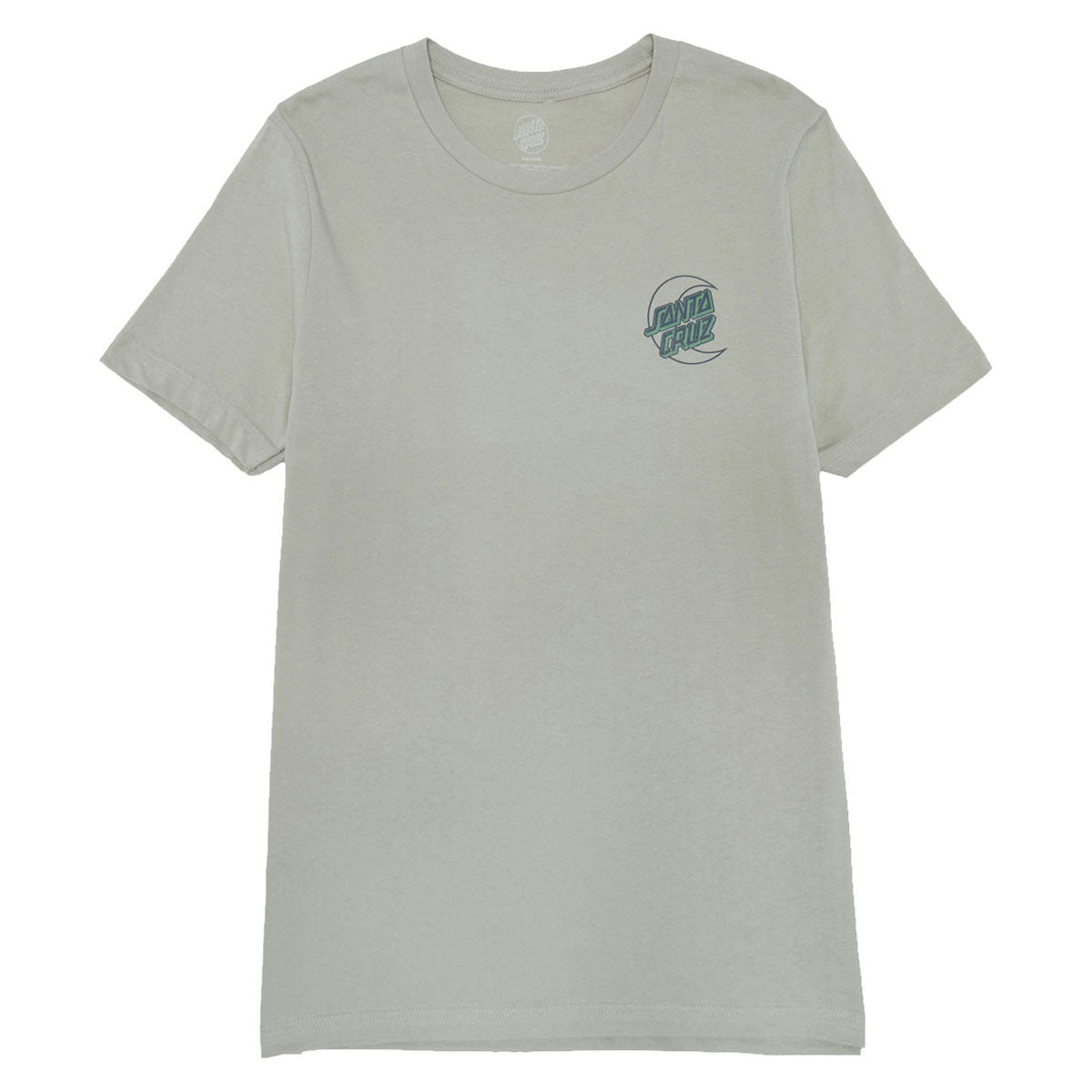 Santa Cruz Womens Imprint Moon Dot Relaxed T-Shirt - Thyme image 2
