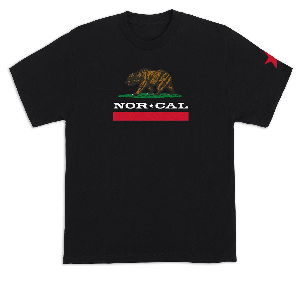 Nor Cal Republic T-Shirt - Black image 1