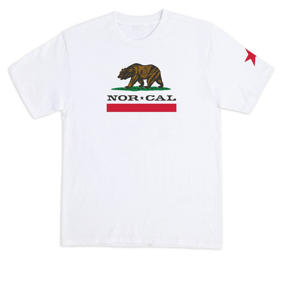 Nor Cal Republic T-Shirt - White image 1