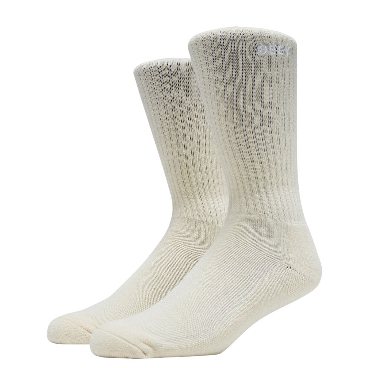Obey Bold Socks - Unbleached image 1