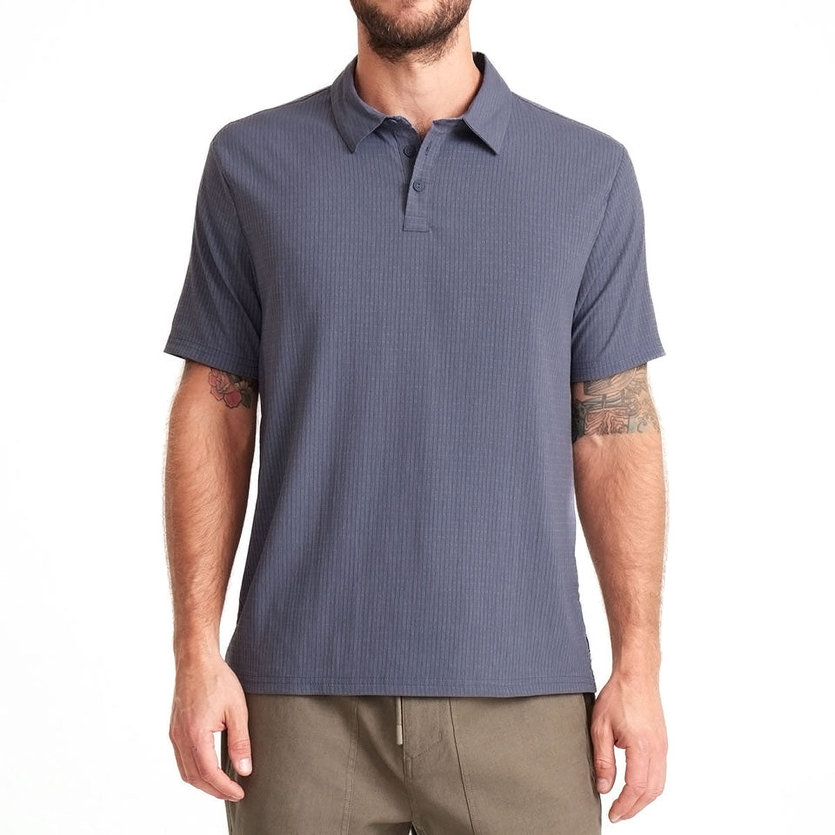 Roark Bless Up Polo Shirt - Slate image 1