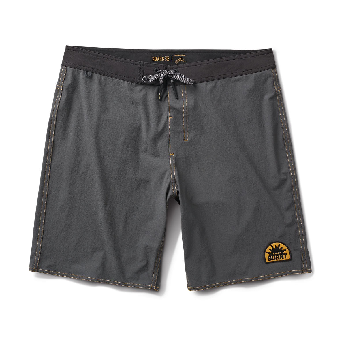 Roark Burnt Passage Boardshorts - Charcoal image 1