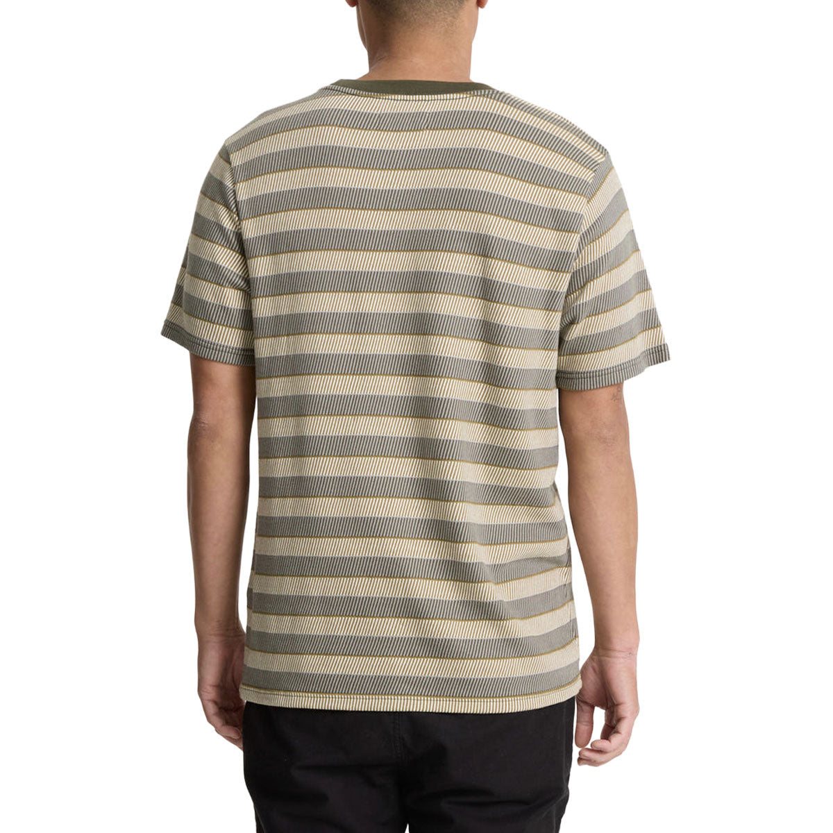 Roark Journey Jacquard Crew T-Shirt - Ghost Grey image 2