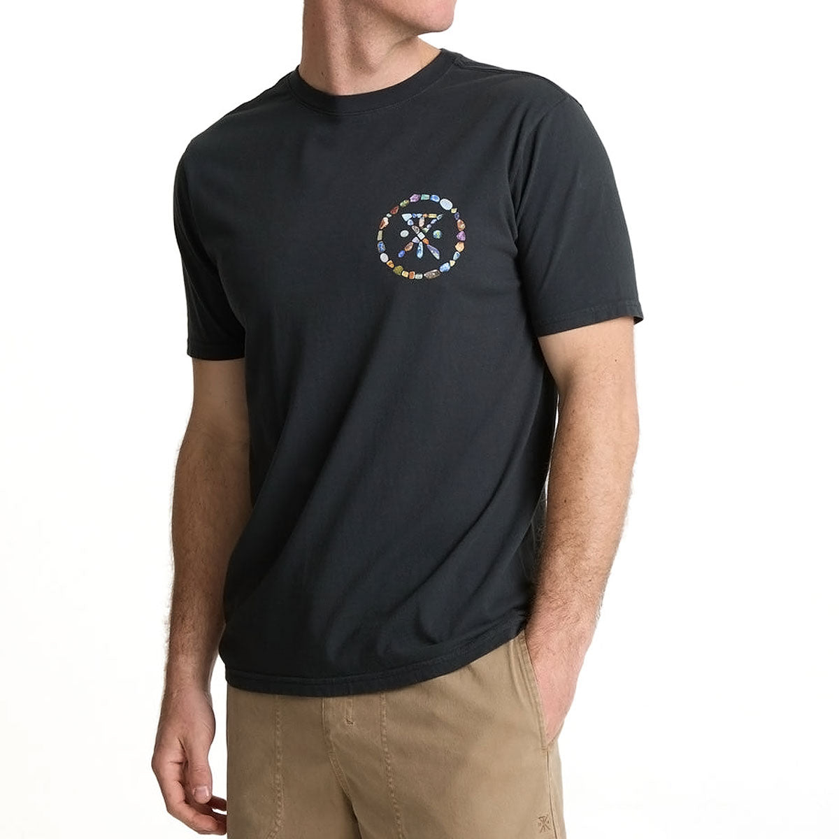 Roark Opal Palm T-Shirt - Black image 4