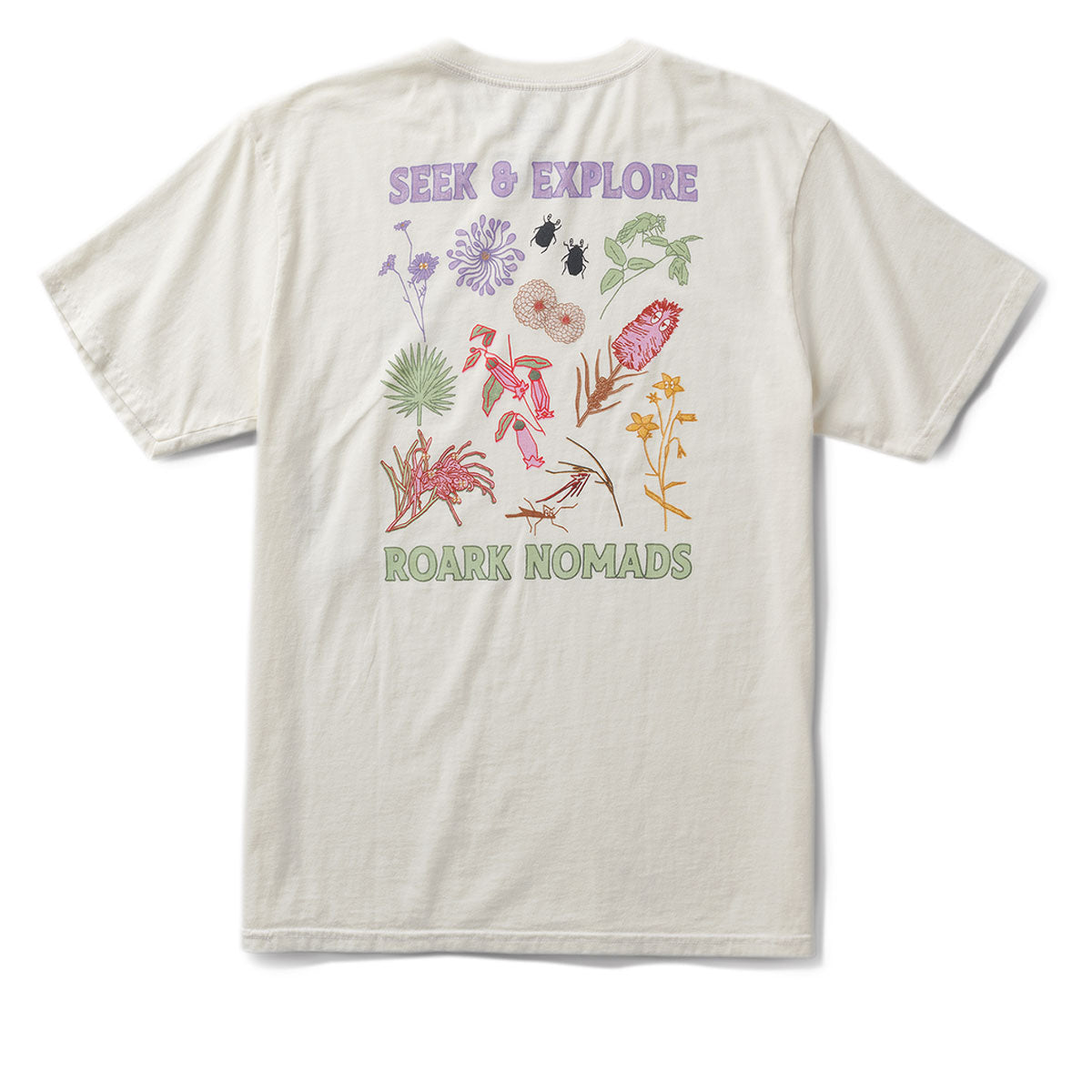 Roark Seek & Explore T-Shirt - Off White image 1