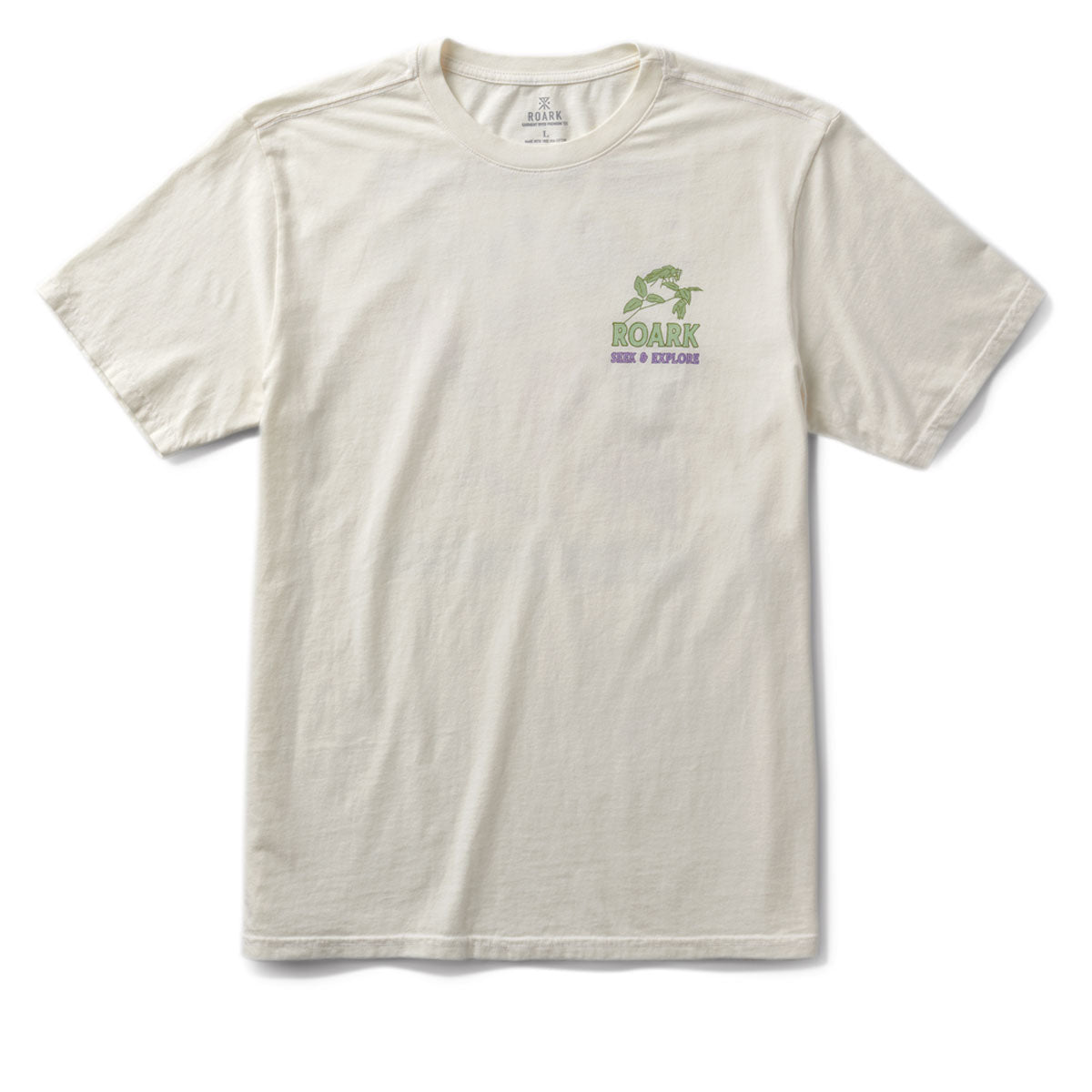 Roark Seek & Explore T-Shirt - Off White image 2