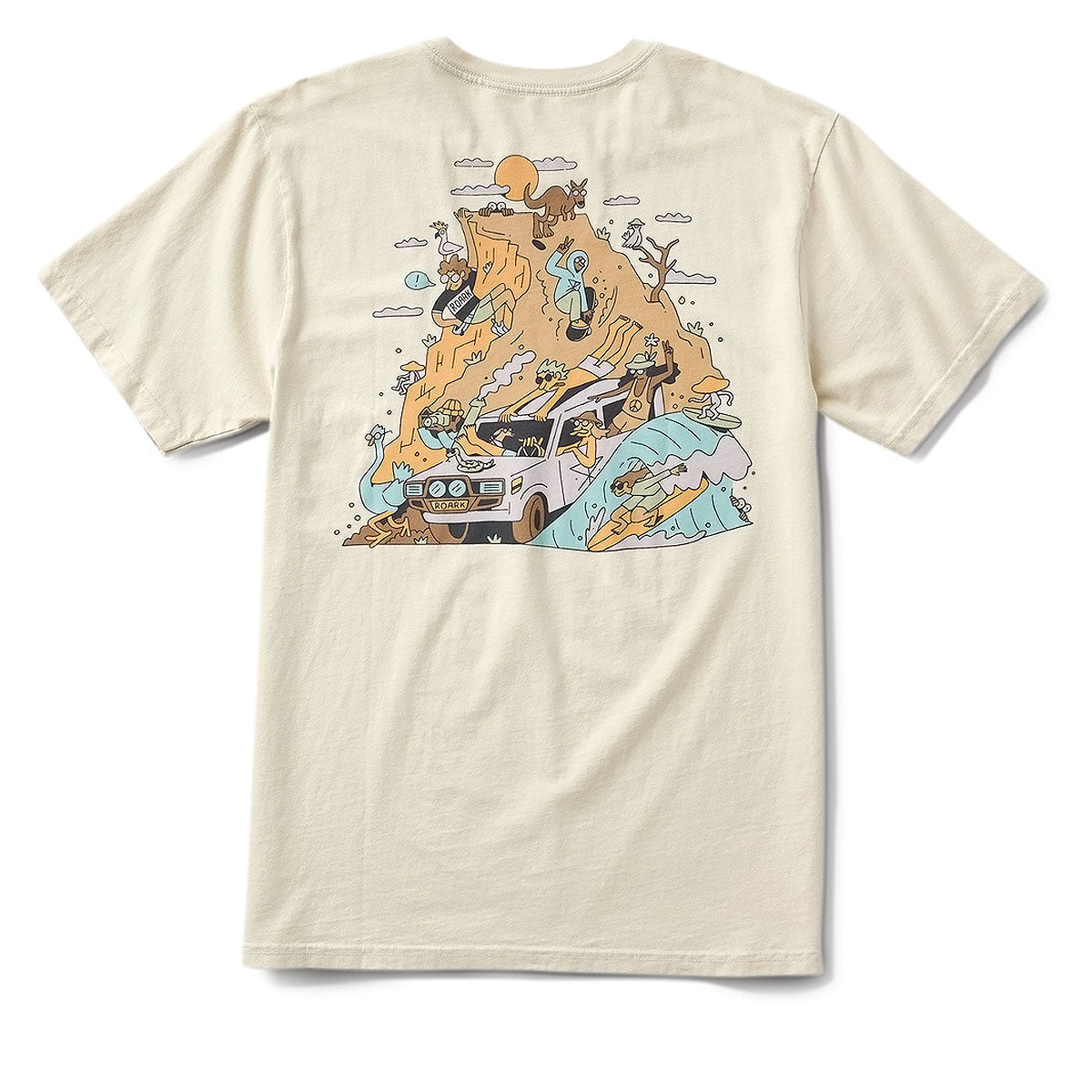Roark Road Trip Club T-Shirt - Ivory image 1