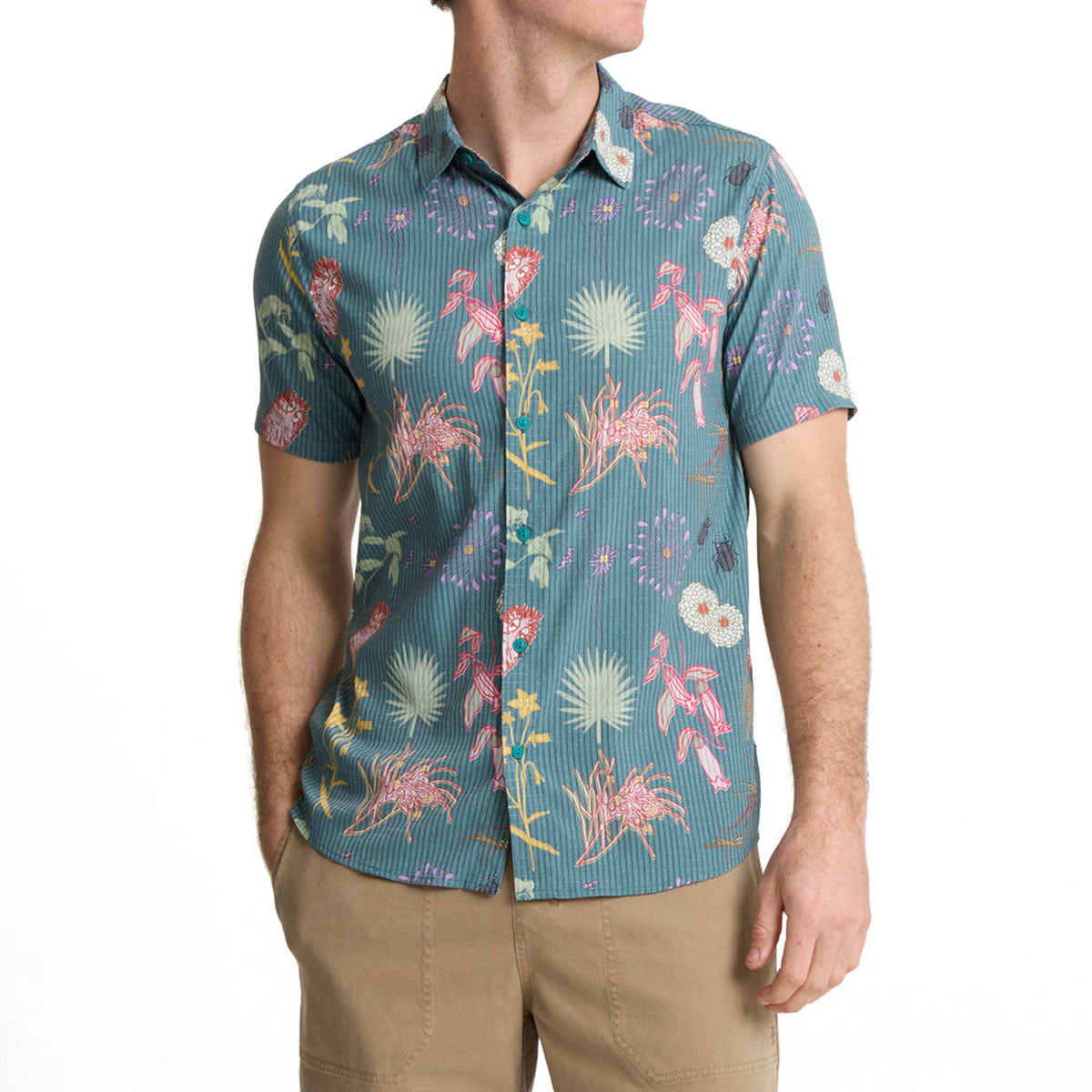 Roark Bless Up Shirt - Deep Sea image 1