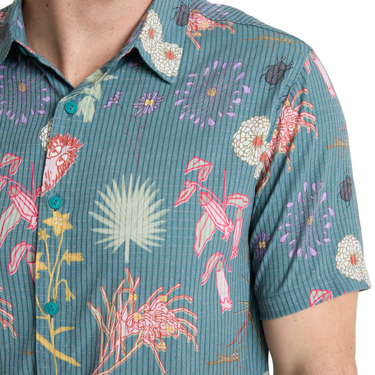 Roark Bless Up Shirt - Deep Sea image 3