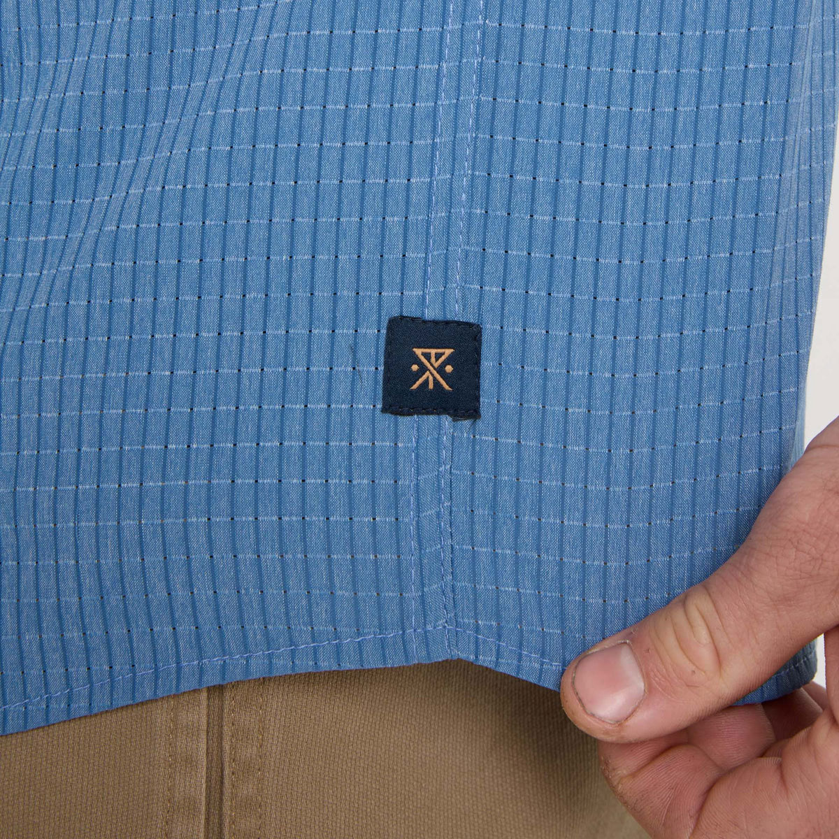 Roark Bless Up Shirt - Steel Blue image 3