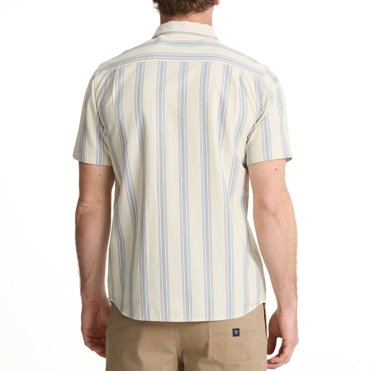 Roark Journey Woven Shirt - Stripe Seafoam image 2