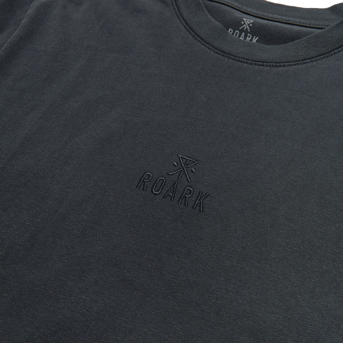 Roark Safecamp Embroidery T-Shirt - Charcoal image 2