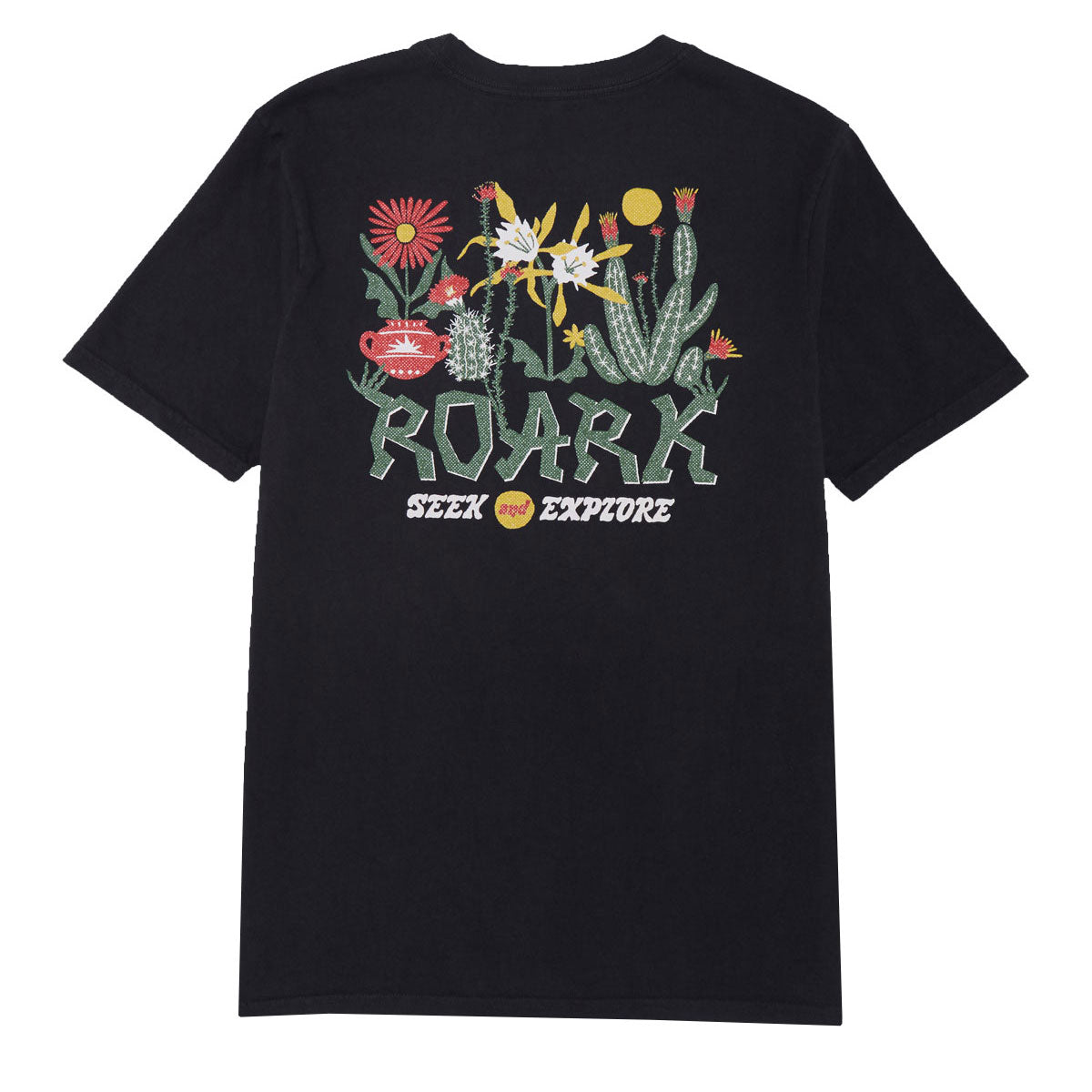 Roark Cactus Garden T-Shirt - Black image 1