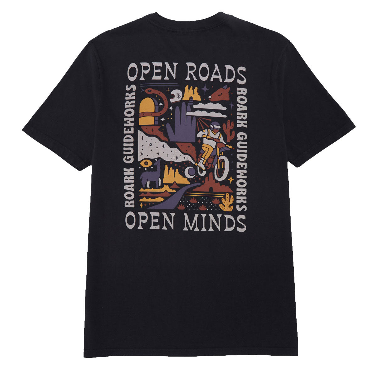 Roark Atacame Guideworks T-Shirt - Black image 1