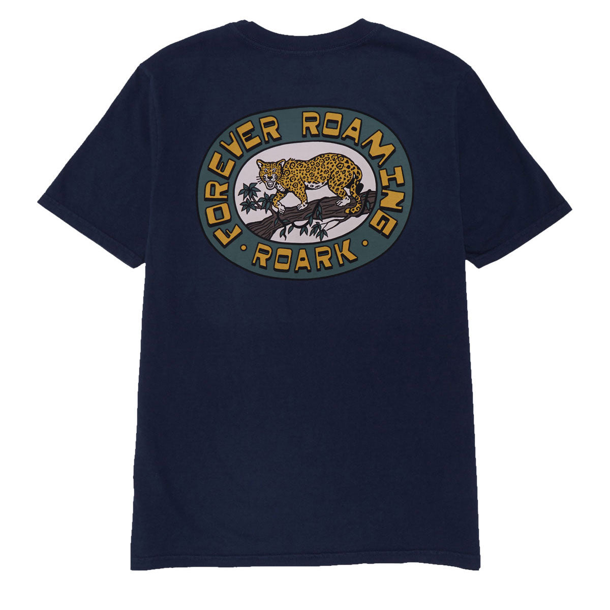 Roark Jaguar T-Shirt - Navy image 1