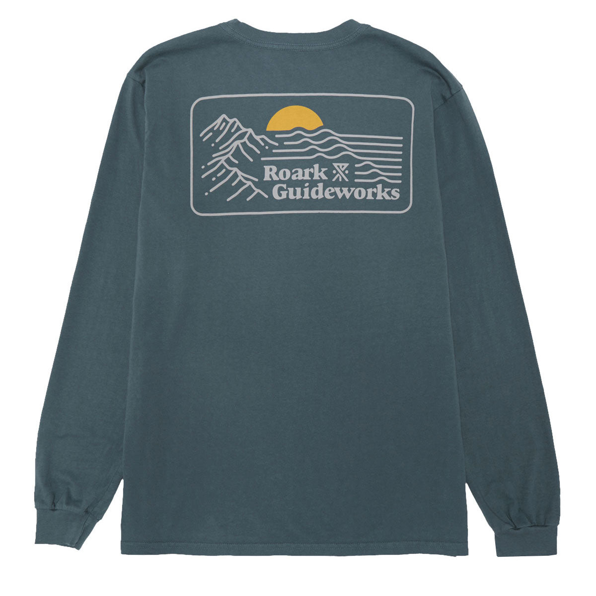 Roark Earth & Sea Long Sleeve T-Shirt - Slate Green image 2