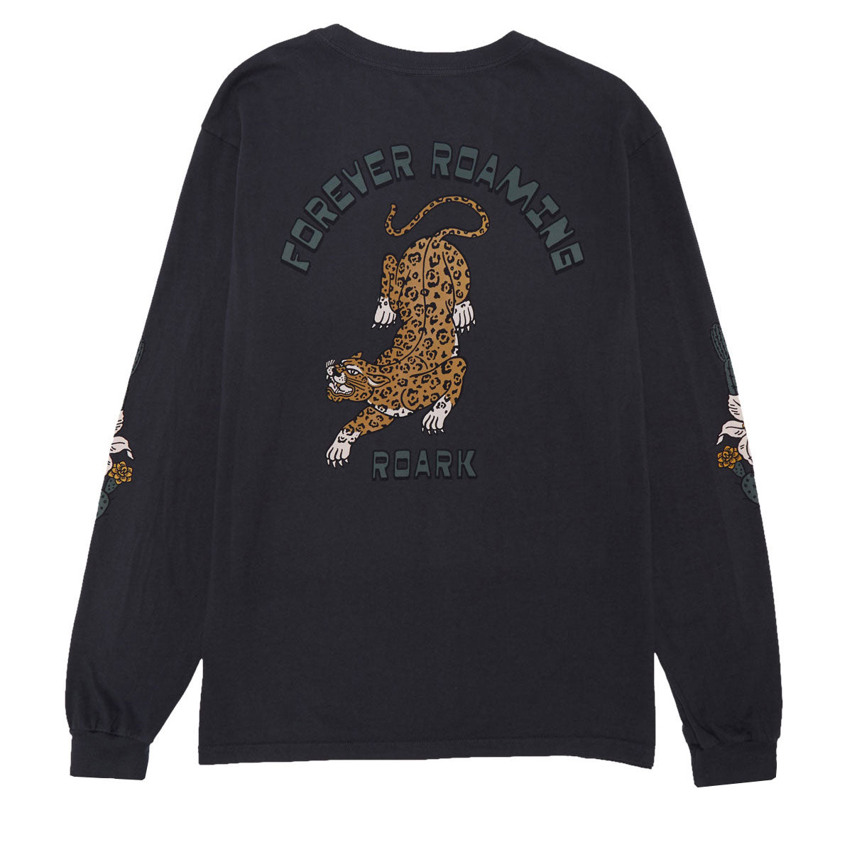 Roark Jaguar Long Sleeve T-Shirt - Black image 2