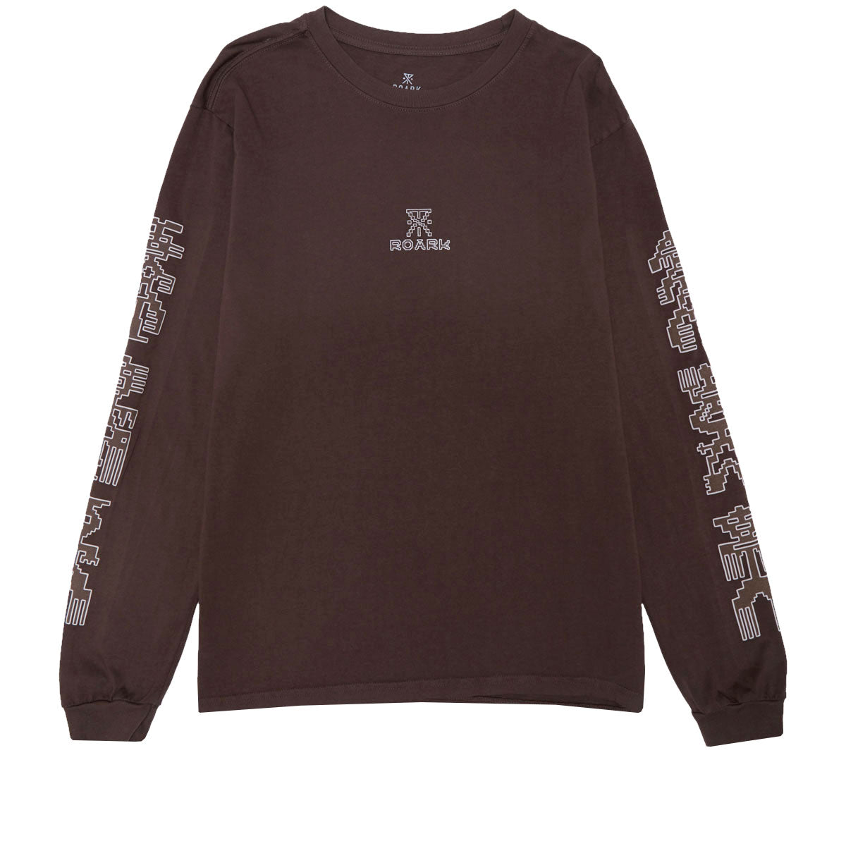 Roark Tomas Long Sleeve T-Shirt - Dark Brown image 1