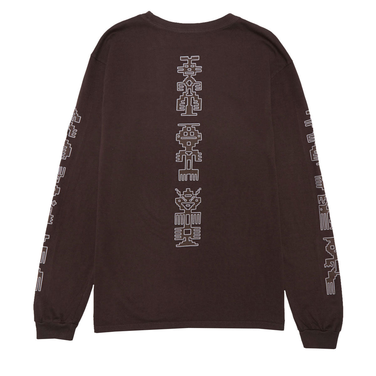 Roark Tomas Long Sleeve T-Shirt - Dark Brown image 2