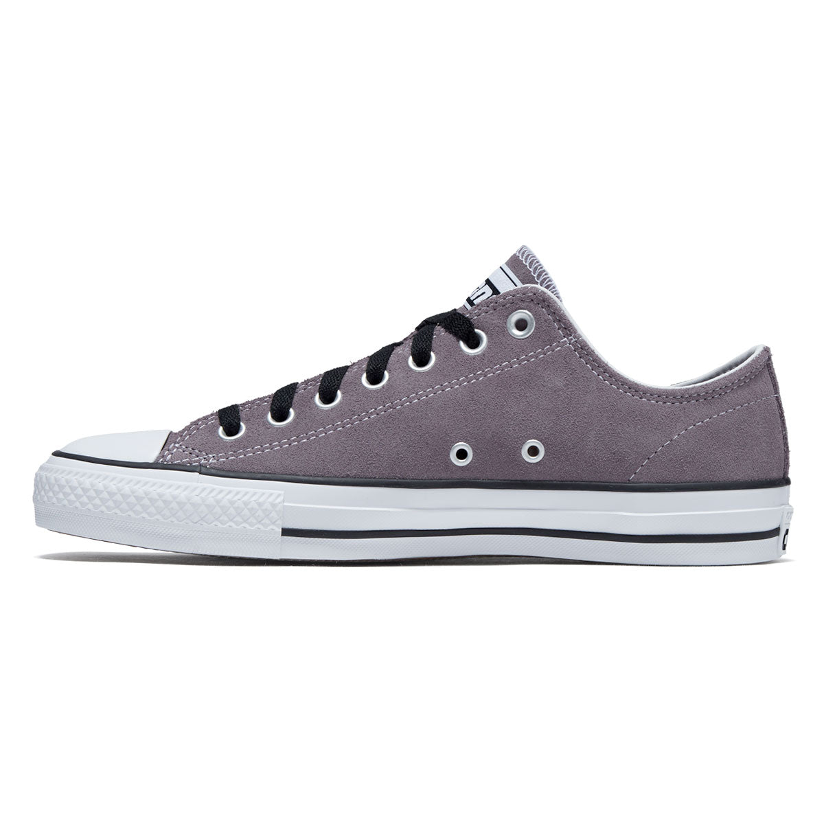 Converse Chuck Taylor All Star Pro Suede Ox Shoes - Mauve Stone/White/Black image 2