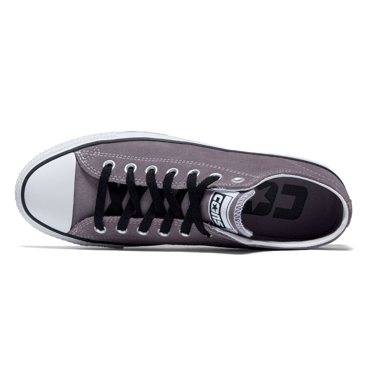 Converse Chuck Taylor All Star Pro Suede Ox Shoes - Mauve Stone/White/Black image 3