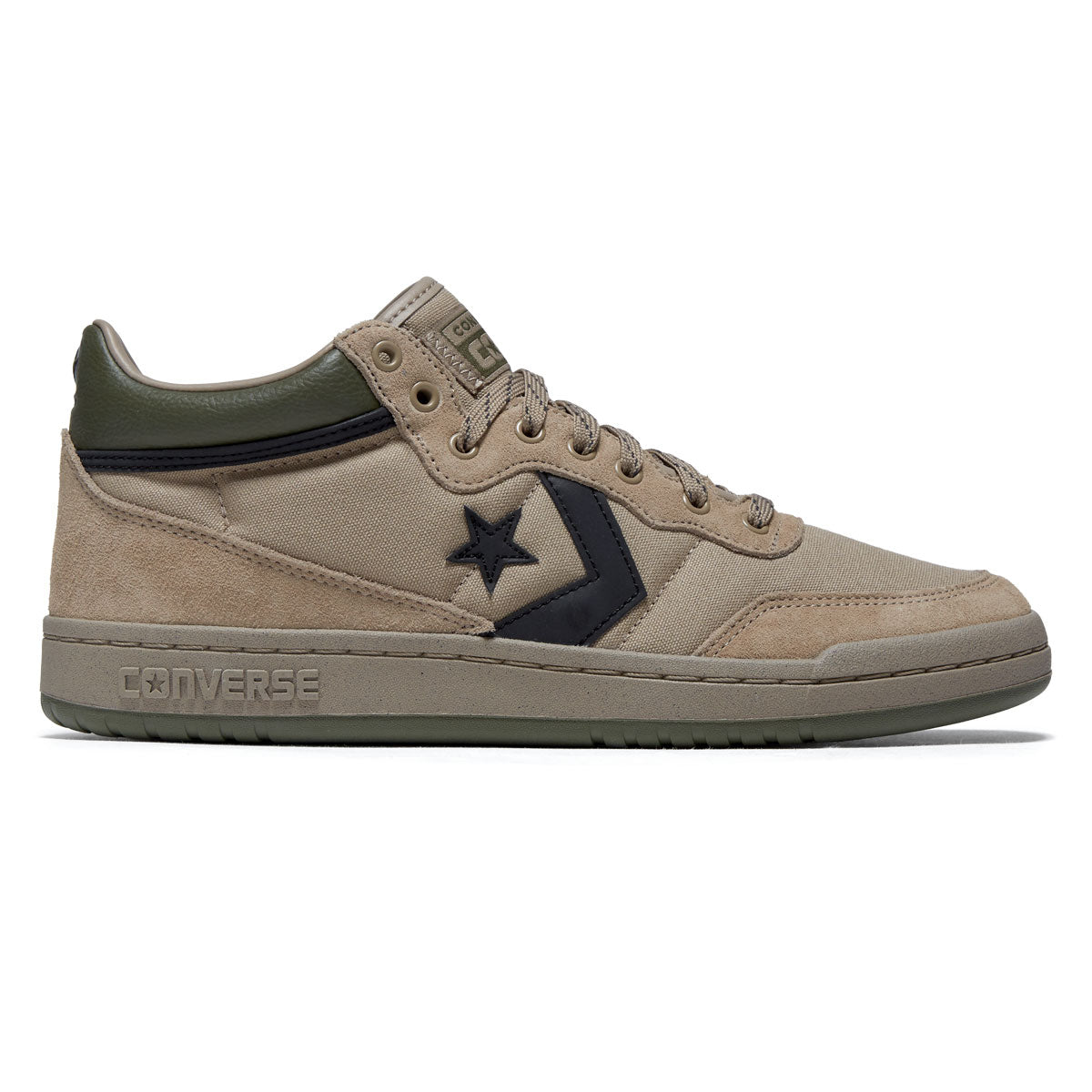 Converse Fastbreak Pro Mid Shoes - Vintage Cargo/Utility/Black image 1