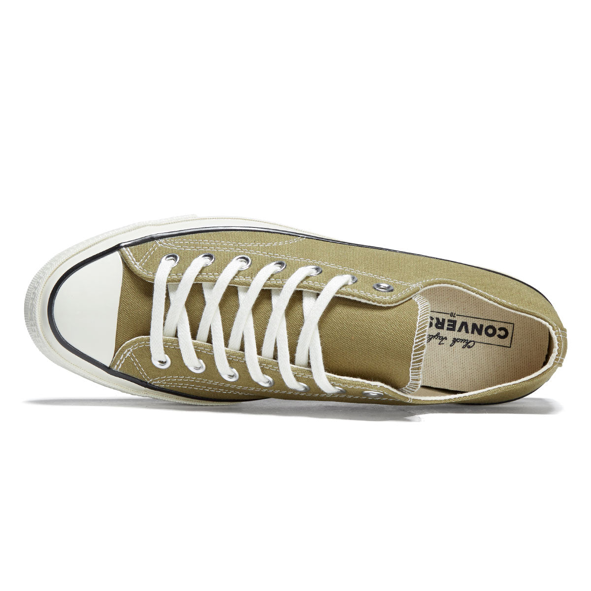 Converse Chuck 70 Ox Shoes - Swamp Core/Egret/Black image 3