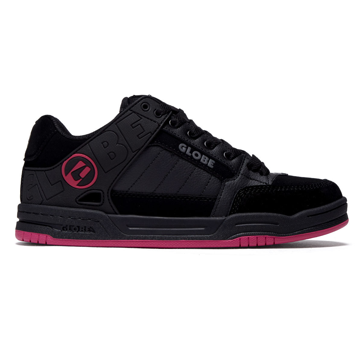 Globe Tilt Shoes - Black/Black/Pink image 1