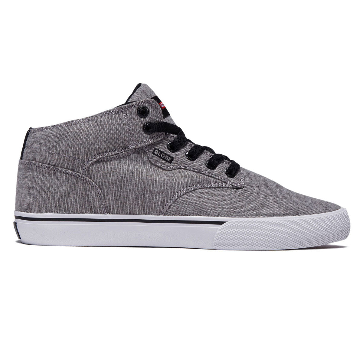 Globe Motley Mid 2.0 Shoes - Grey Chambray image 1