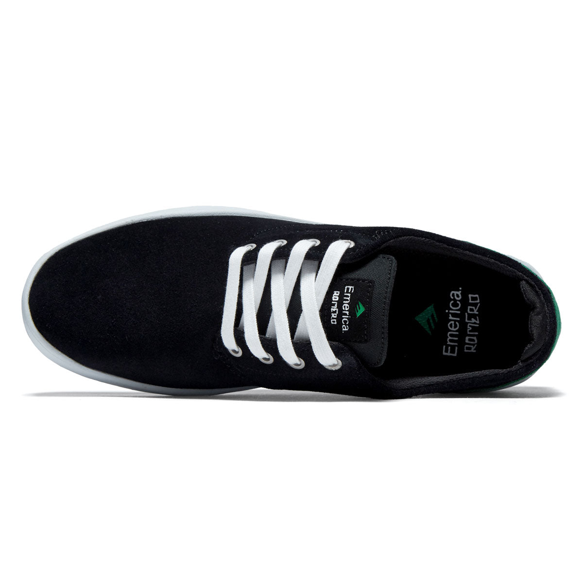 Emerica Romero Laced Shoes - Black/Green/White image 3