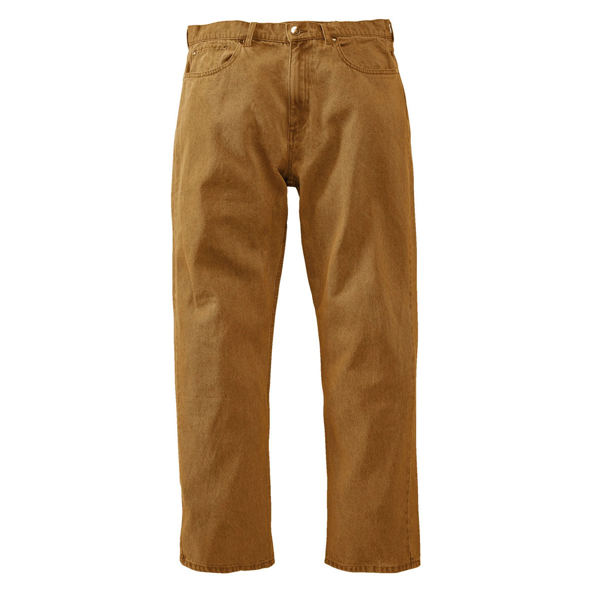 eS Baggy Denim Jeans - Brown image 1