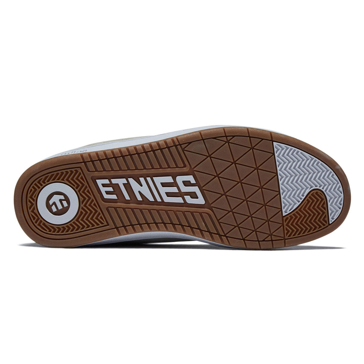 Etnies Scam Shoes - White/White image 4