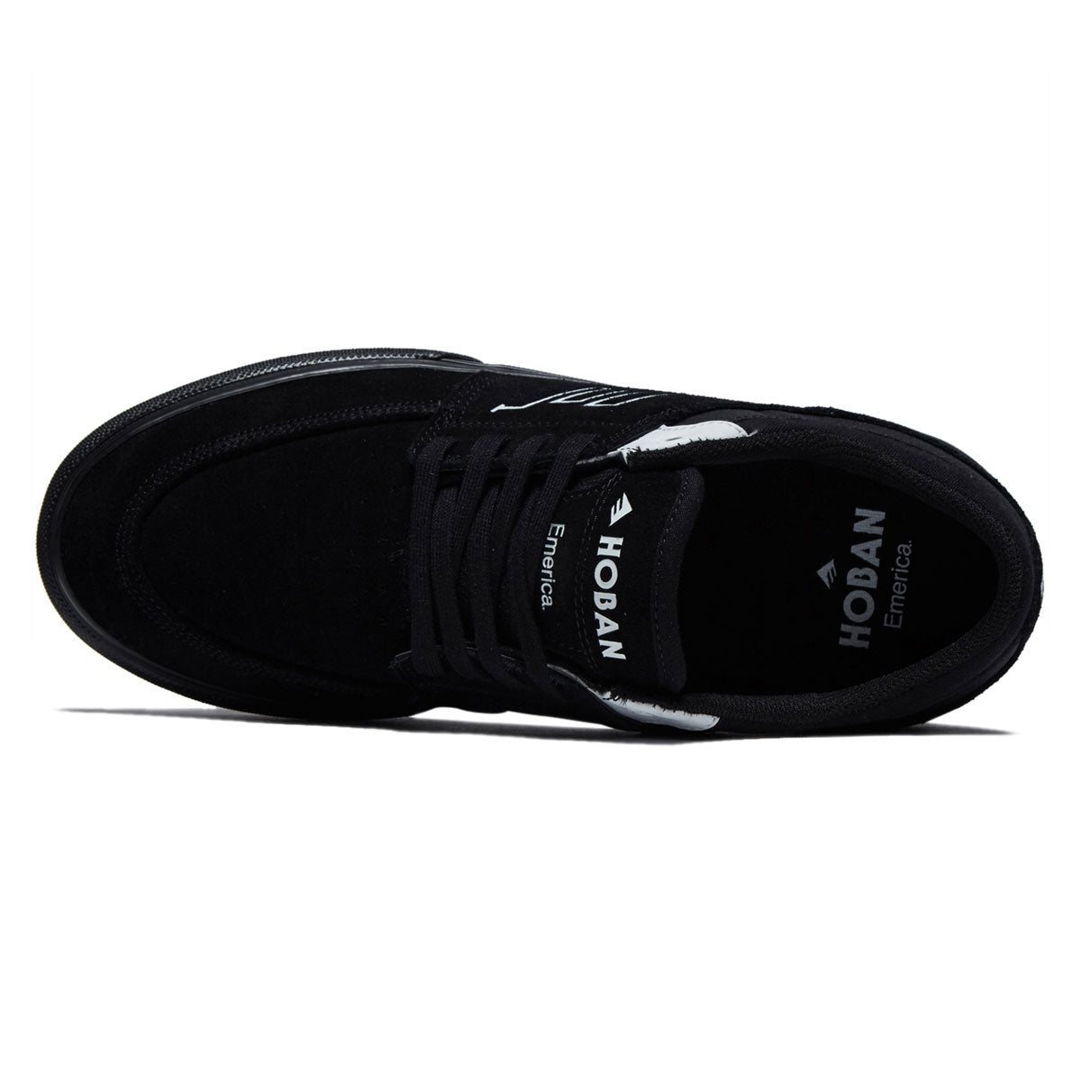 Emerica Hoban Shoes - Black/Black/White image 3