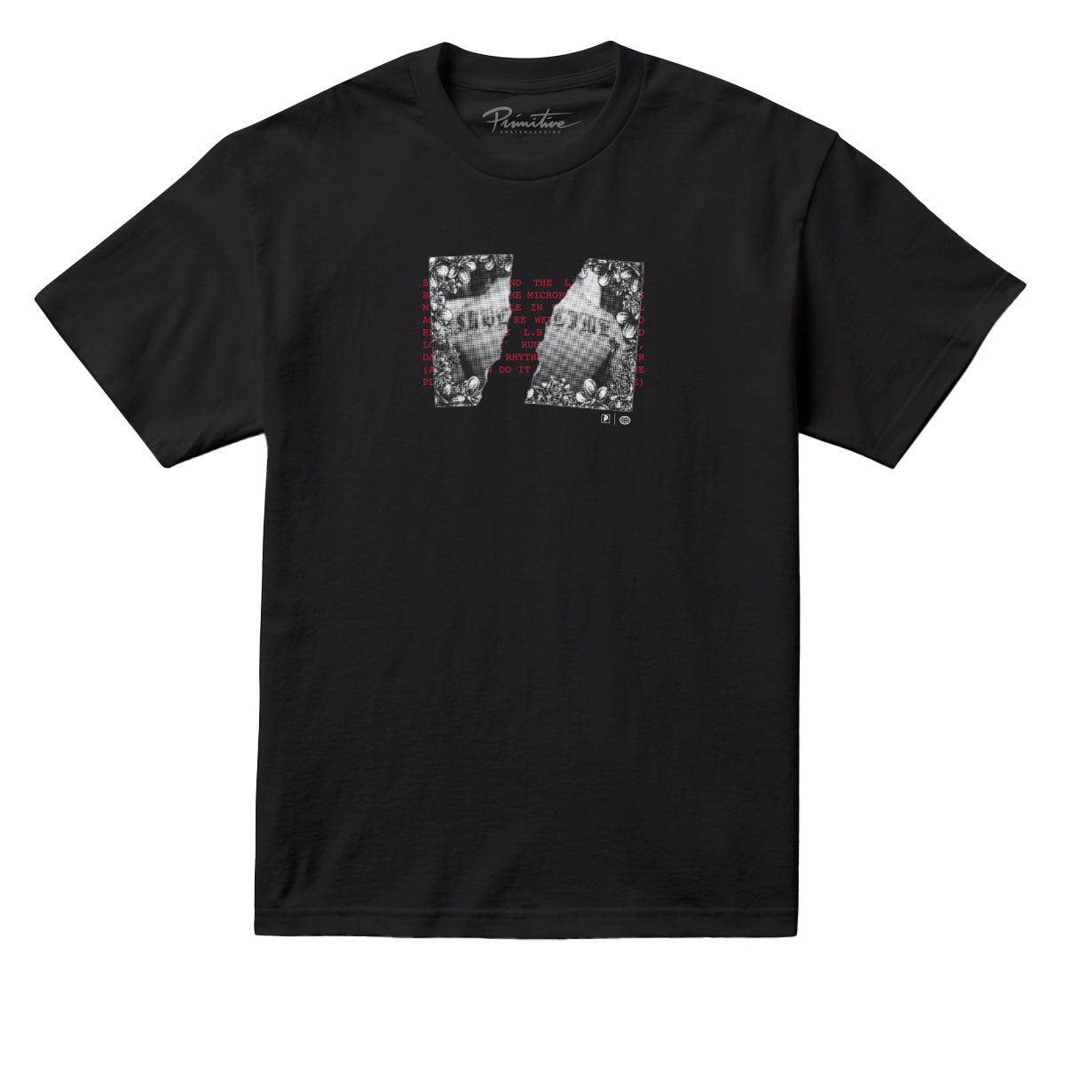 Primitive x Sublime Rhythm T-Shirt - Black image 1