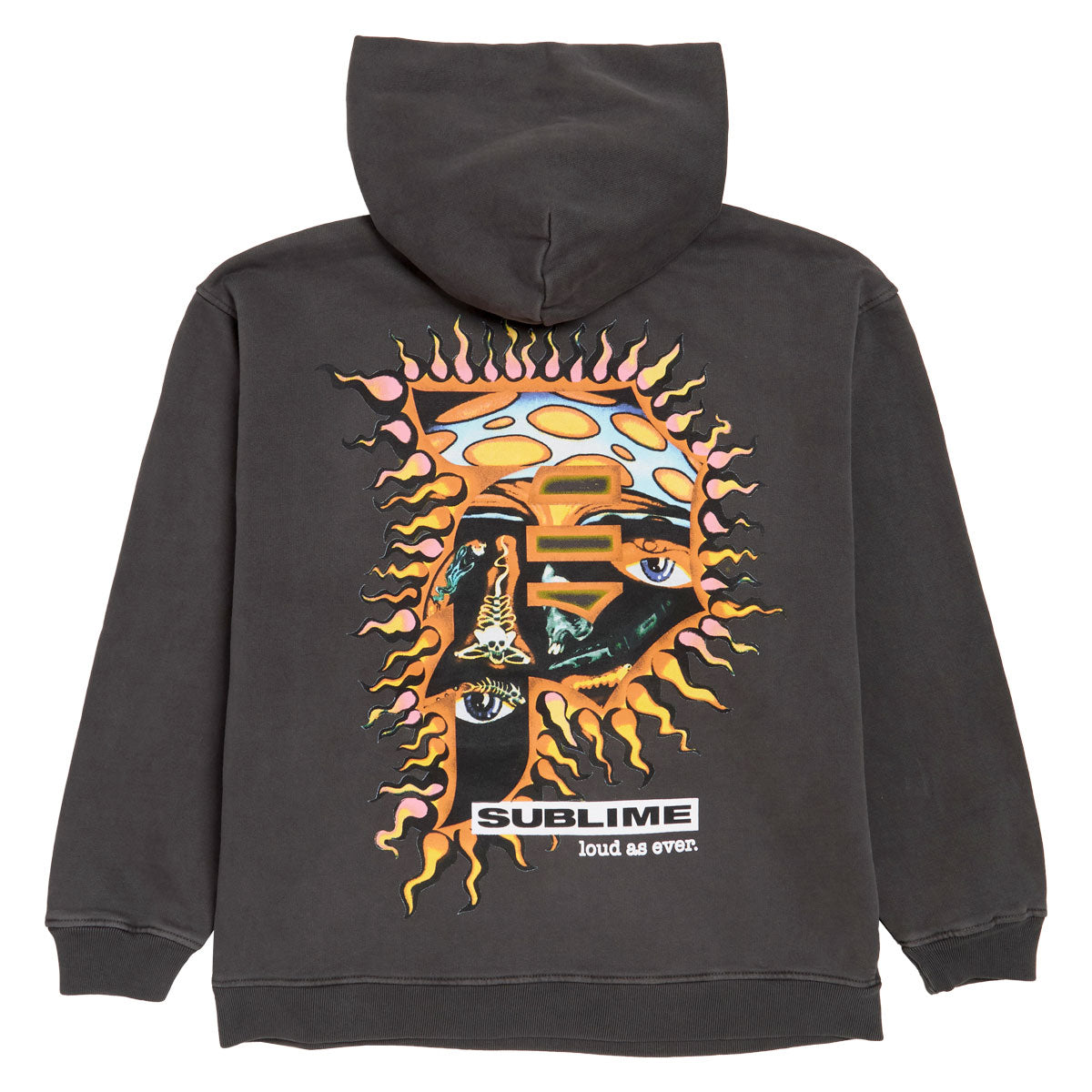 Primitive x Sublime Dirty P Sun Hoodie - Black image 1