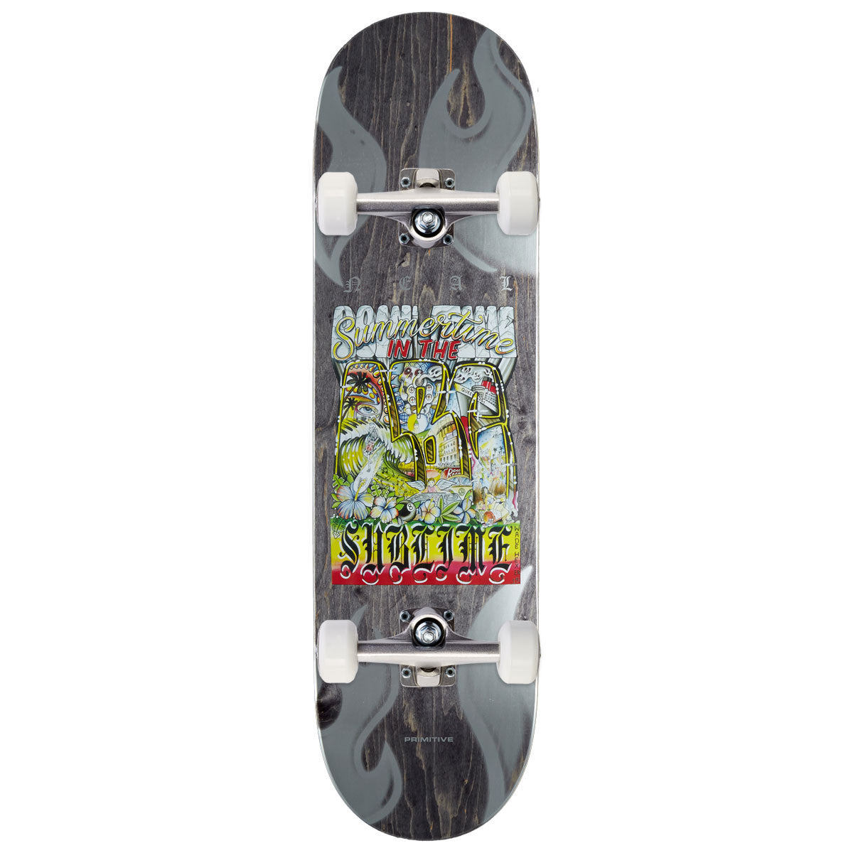 Primitive x Sublime Neal Neighbors Skateboard Complete - Black - 8.50