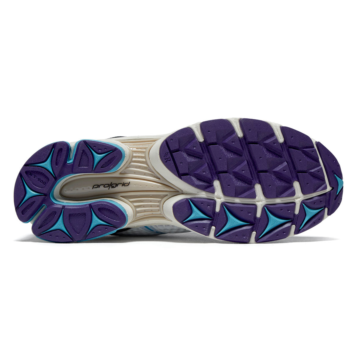 Saucony Progrid Triumph 4 Shoes - White/Blue image 4