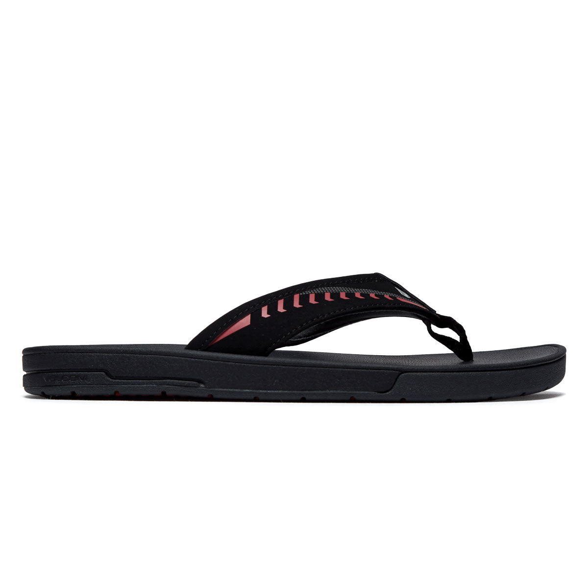 Volcom Jack Robinson Sandals - Black/Red image 1