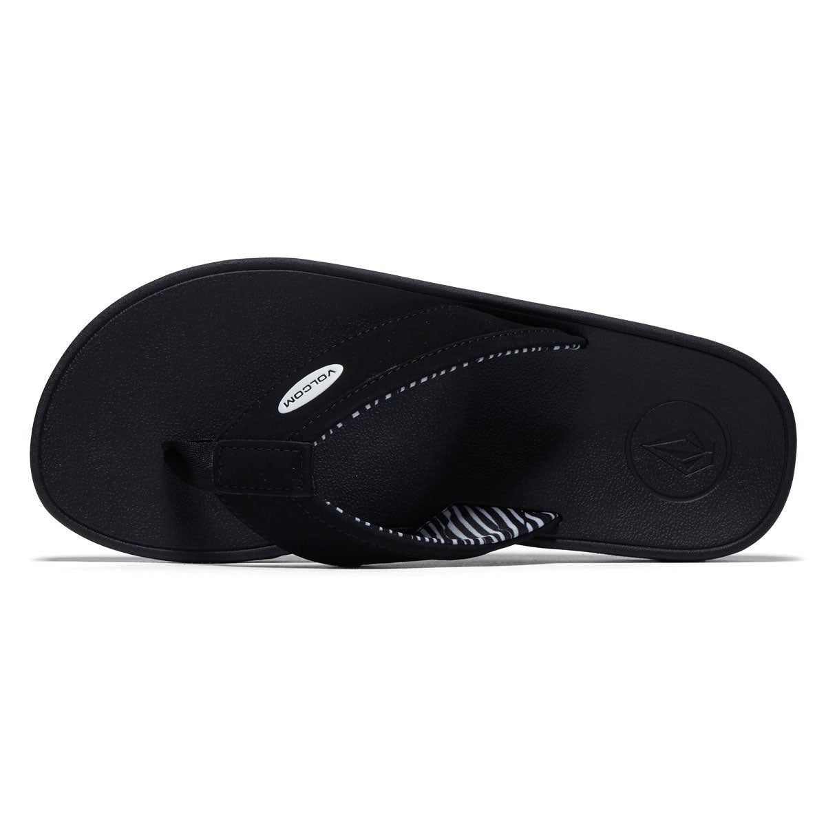 Volcom Jack Robinson Sandals - Black/White image 3