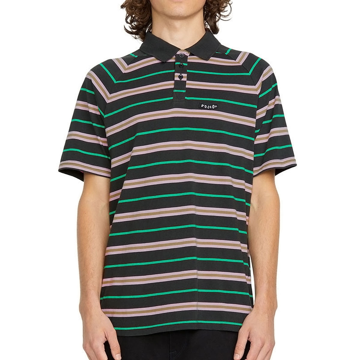 Volcom Edges Polo Shirt - Stealth image 1