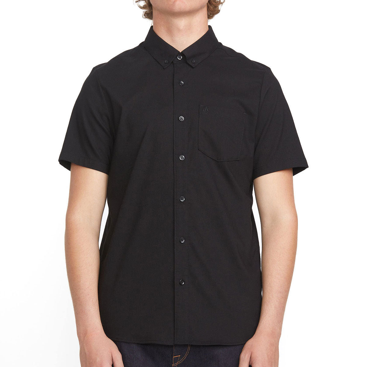 Volcom Everett Oxford Shirt - New Black 2025 image 1